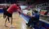 Kusursuz Kafe Çalışanları, Düzce Voleybol Takımıyla Antrenmanda Buluştu
