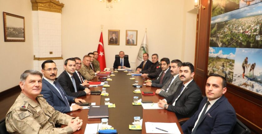 Kars’ta Asayiş ve Sınır Güvenliği Masaya Yatırıldı