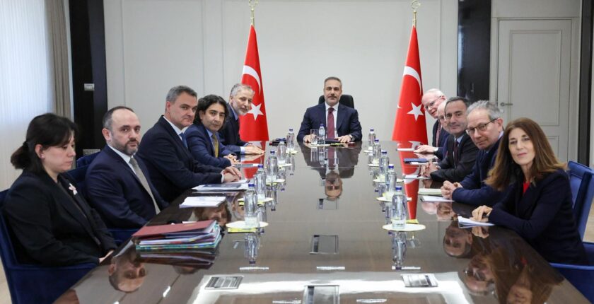 Dışişleri Bakanı Hakan Fidan, SETA Vaşington Ofisi Heyetini Kabul Etti