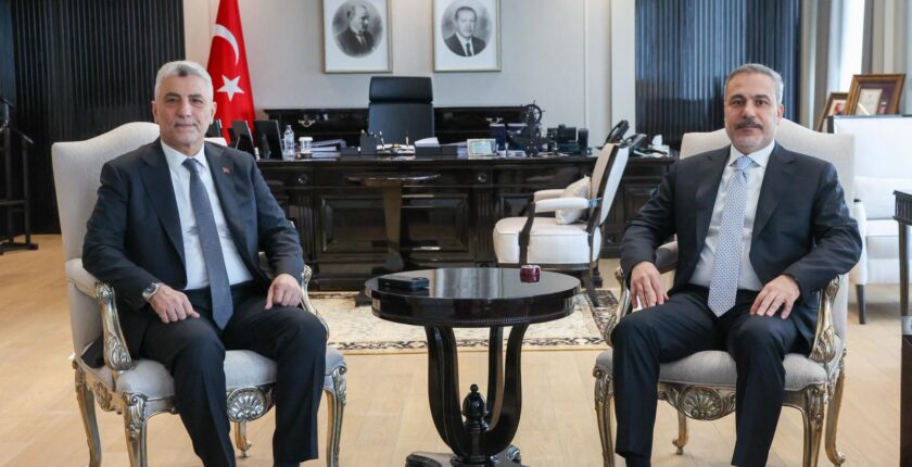 Hakan Fidan ve Ömer Bolat Ankara’da Görüştü