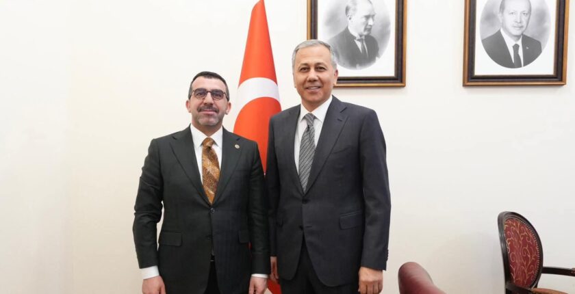 AK Parti Kars Milletvekili Adem Çalkın’dan İçişleri Bakanı Yerlikaya’ya Ziyaret: Kars’ın Talepleri İletildi