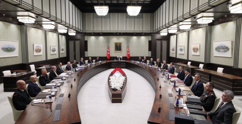 Yılın İlk MGK Toplantısı Külliye’de Tamamlandı