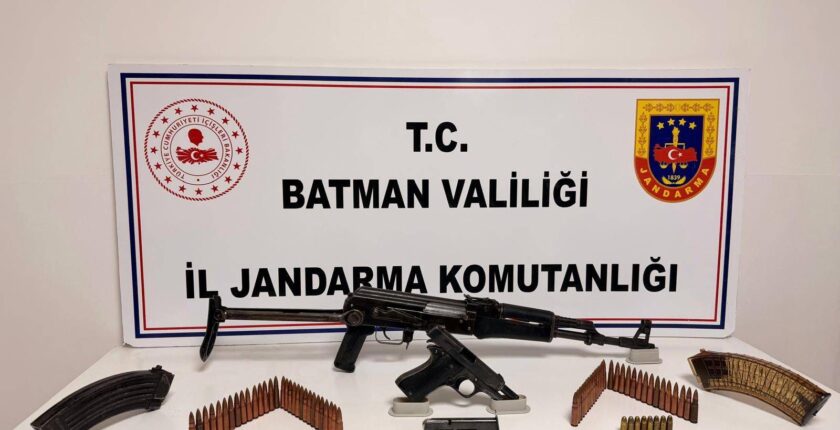 Batman’da Silah Kaçakçılığı Operasyonu: 1 Tutuklama