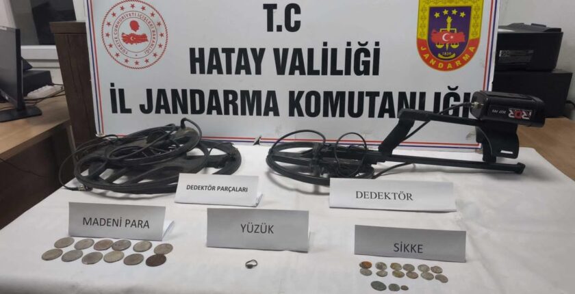 Kırıkhan’da Tarihi Eser Operasyonu