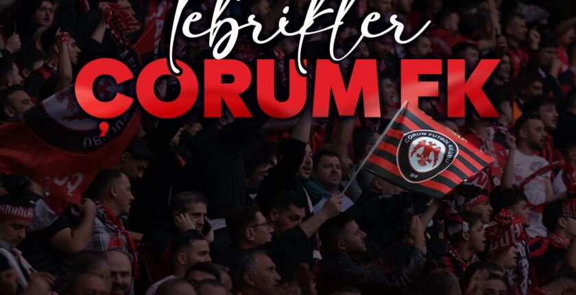 Cumhurbaşkanı Yardımcısı Cevdet Yılmaz’dan Süper Lig’e Yükselen Arca Çorum FK’ya Tebrik Mesajı